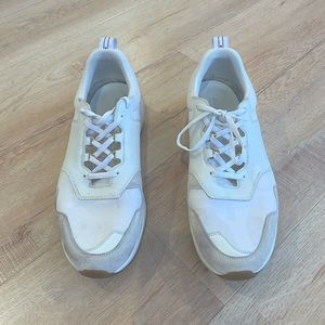 MENS Buscemi - Ventura Suede Sneakers Off-White Beige Tan Mens US 12 EU 45